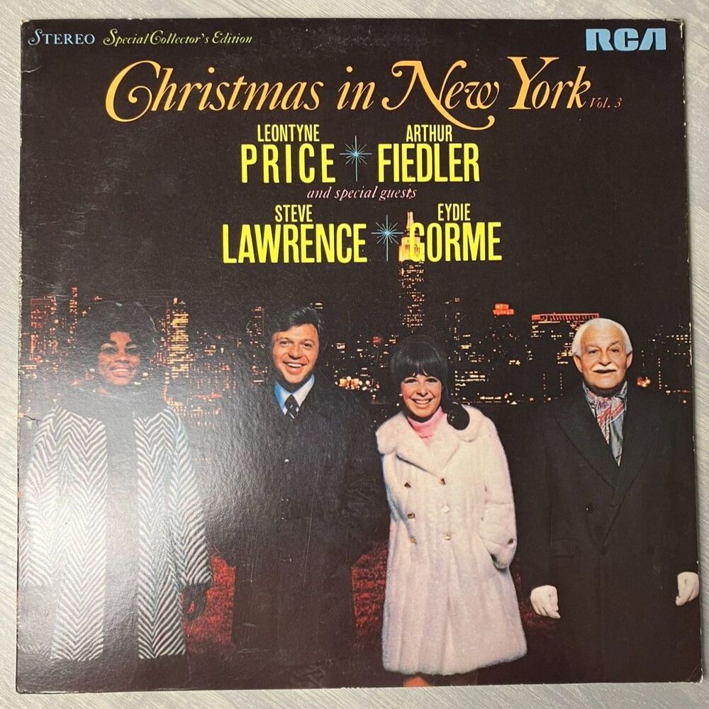 Christmas in New York vinyl